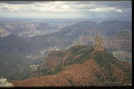 Blick in den Grand Canyon vom North Rim aus