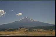 Abschied vom Mt. Shasta, Blick zur&uuml;ck von der I-5