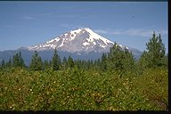Mt. Shasta; ca. auf halbem Wege vom Lassen Volcanic NP aus