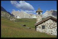 Kleine Kapelle auf Col Raiser (2106m)