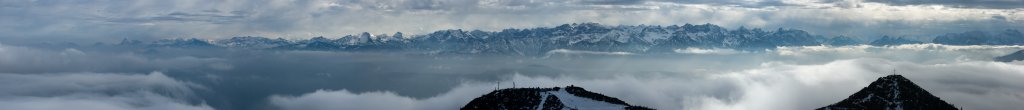 Panorama vom Gipfel des Herzogstand, Oktober 2007