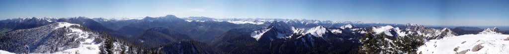 Hirschberg nach frühem Wintereinbruch im Oktober, Tegernseer Berge, Bayerische Voralpen, Oktober 2008