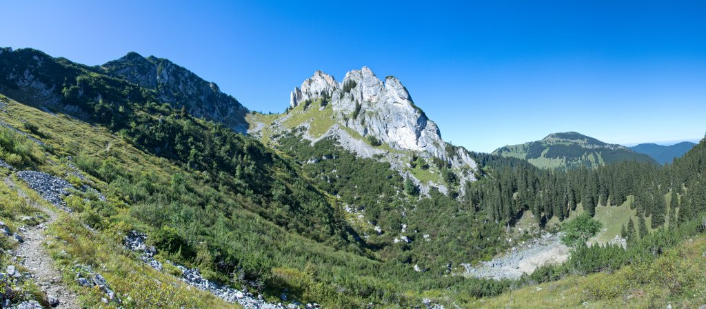 Risserkogel, Blankenstein und Wallberg, Mangfallgebirge, Bayrische Voralpen, September 2011