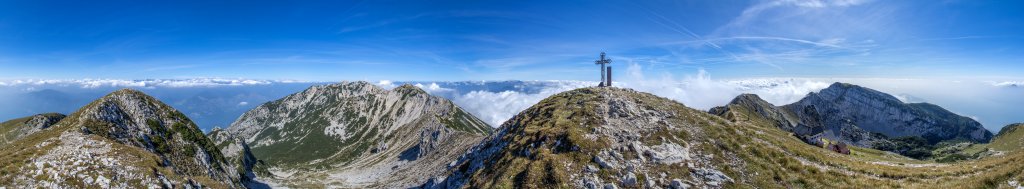 , Gardasee-Berge, Trentino, Italien, September 2014.