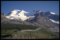 Mt. Athabasca vom Parkplatz aus