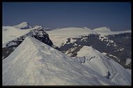 Mt. Athabasca, Silberhorn und Columbia Icefield