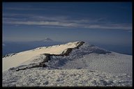 Mt. Hood vom Mt. Rainier aus