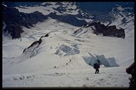 Abstieg vom Mt. Rainier