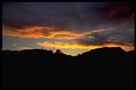 Sonnenuntergang am Columbia River