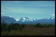 Annäherung an den Torres del Paine Nationalpark im Chilenischen Patagonien
