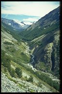 Durch das Tal des Rio Ascensio führt der Weg zum Rifugio Chileno, Campamento Torres, Campamento Japones und zu den Torres del Paine