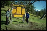 Trailhead zum Sendero al Fitz Roy und zum Lago de los Tres