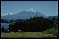 Die Gegend um den Vulkan Osorno ist ein beliebtes Erholungsgebiet der Chilenen