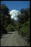 Auffahrt zum Osorno - die Schotterpisten hier sind rauher als in Patagonien