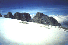 Auf dem Gipfel des Cima Tosa