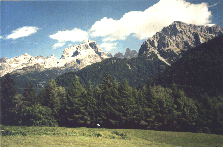 Brenta kurz vor Madonna di Campiglio