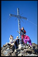 Am Gipfel des Luibiskogels