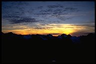 Sonnenuntergang auf dem Wassertalkogel