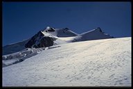 Kurz unterhalb der Wildspitze, S&uuml;d- und Nordgipfel