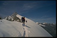 Grat zum Gipfel des Wilden Freigers