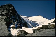 Bild vom Aufstieg auf den Wilden Freiger von der N&uuml;rnberger H&uuml;tte aus