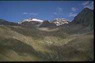 Eissee-H&uuml;tte, im Hintergrund die Wei&szlig;spitze