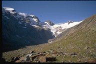 Ausblick von der Rostock-Essener-H&uuml;tte auf den Maurerkees
