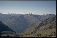 Gipfelblick zu den Sextener Dolomiten vom Gipfel der Wei&szlig;spitze