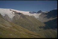 Mullwitzkees, Kapunitzach, Wallhornt&ouml;rl und Wei&szlig;spitze vom &Uuml;bergang zwischen Johannish&uuml;tte zur Rostock-Essener H&uuml;tte
