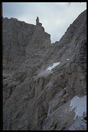 Blick entlang des weiteren Alpiniwegs in Richtung Sentinella-Paß