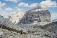 Die Tofana di Rozes kommt ins Blickfeld