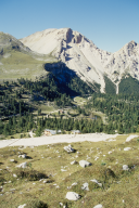 Blick auf die Fanes-Huette